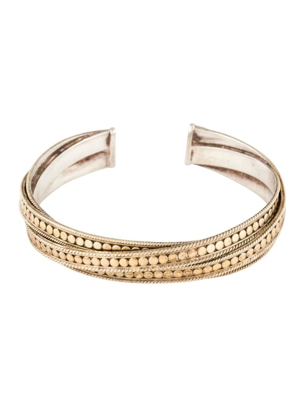 Anna Beck Timor Twisted Cuff Bracelet Sterling